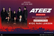 Ateez VIP Tickets BST Hyde Park London - 28 June 2026