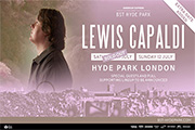 Lewis Capaldi BST 11 and 12 July 2026