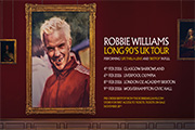 Robbie Williams Long 90s UK Tour Dates 2026